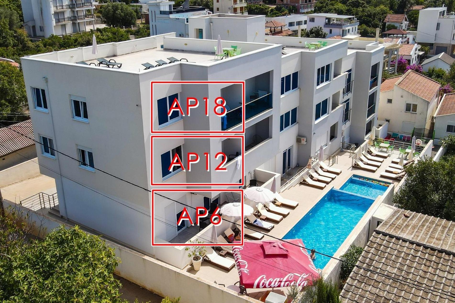 Apartments Limunada Utjeha Rum bild